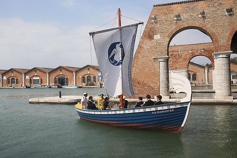 Ragnar Kjartansson
S.S. Hangover
2013
Boat, captain, brass instruments, musicians
Music by Kjartan Sveinsson
Daily 4hrs performance