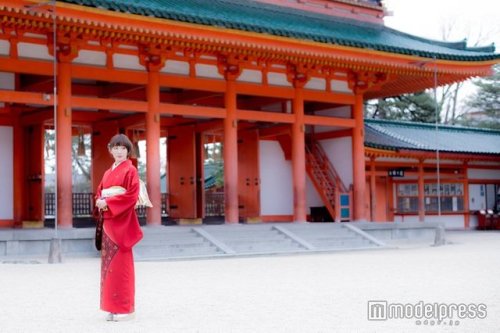 Ikoma Rina - Modelpress (Kyoto Tourism) Part 1