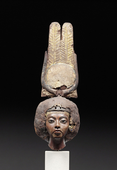 Fragmentary statue of Queen Tiye, 18th dynasty, c. 1355