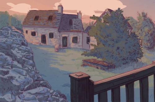 A few illustration done at my grandma’s village it’s tiny and kinda lost in the countryside but so p