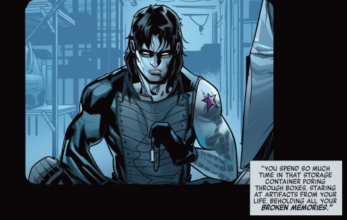 comic-bucky:      Those memories aren’t chains. They’re anchors.  They anchor me to myself. 