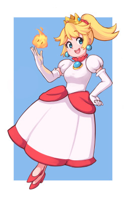 akiosketche:  Peach   <3