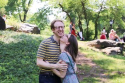 humansofnewyork:  “One night she asked me to tell her a bedtime story.  And I started telling her this long story about Finnegan the Moose.  Finnegan was a very dignified moose.  But one day a crazy goose named Reginald came and sat on his head.  Reginald