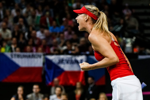 Russian Queen.↳ Fed Cup Final, 2015