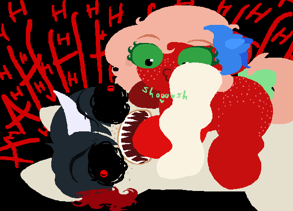 thesweetadventuresofstrawberry:  [Badly Parody Homestuck]====&gt; Pony Panel