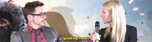 k2sodone: Iron Man 3 - meet the press Paris Bonus: After the rant 