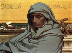 boustrophe:  Elihu Vedder, Sibilla Cumaea