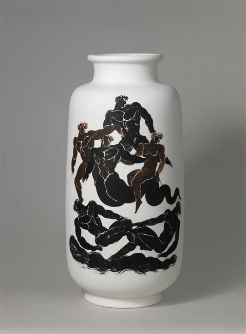 Vase “Aubert”Bischoffshausen (actif 1966-1968) manufacture de Sèvres
