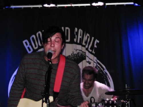 spitoutthebloodandscream: frnkiero andthe cellabration @ Boot And Saddle, Philly - Mine, don’t