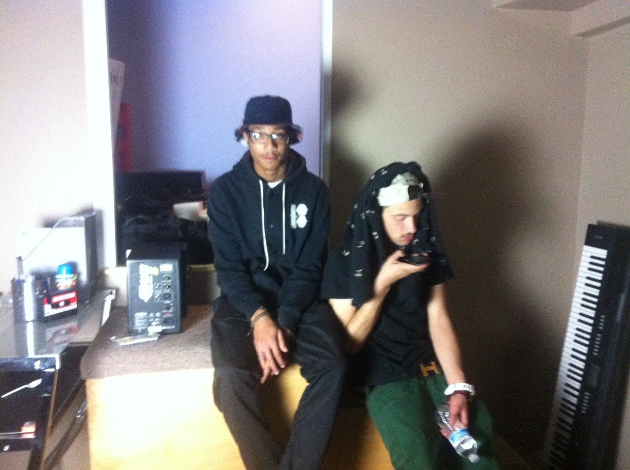 dakotachris:  E1 &amp; El Roy Da Kid, “90’s Shit” video shoot. 