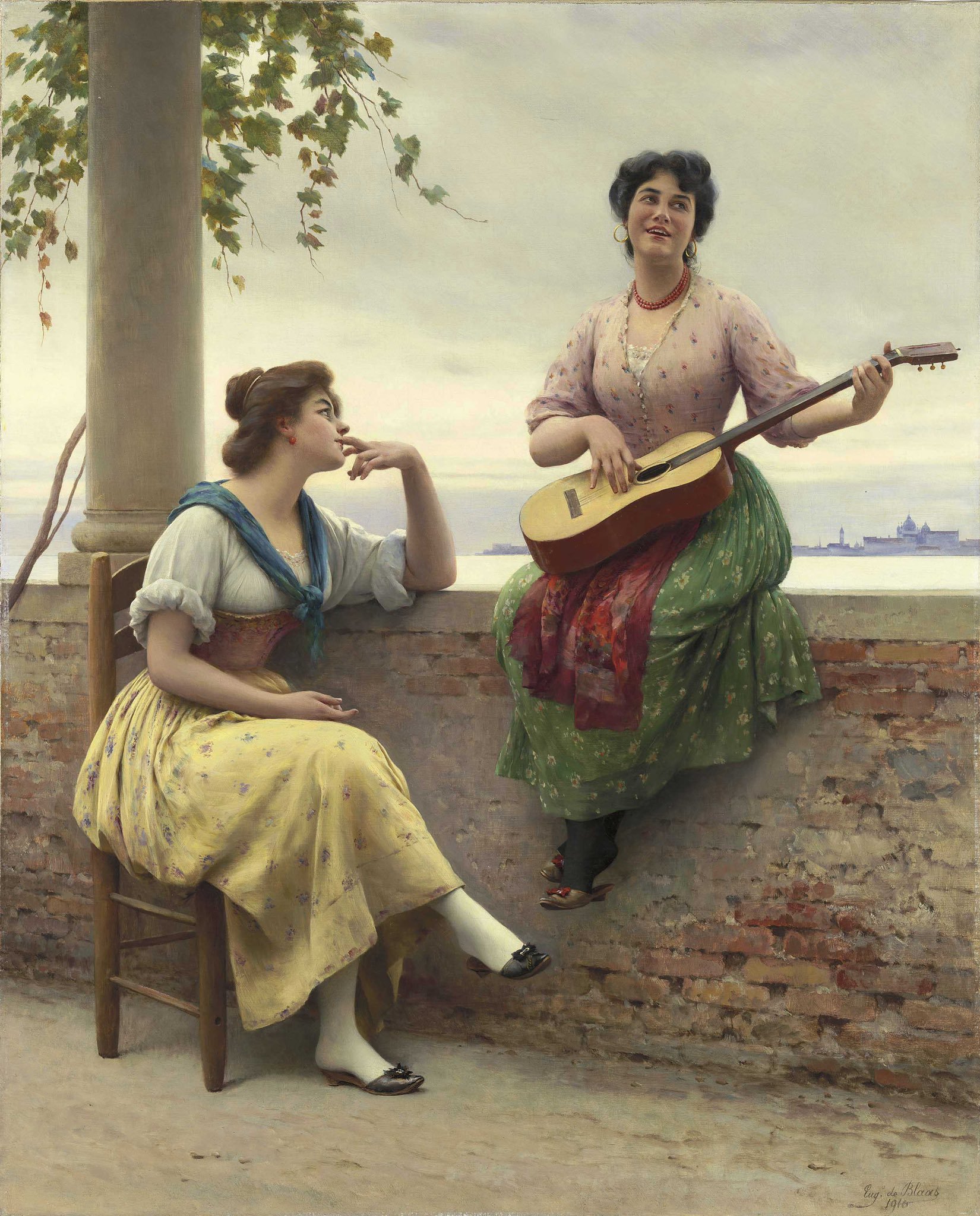 timelesswomen:zpiernikapaz:timelesswomen:pvrrhadve:hymnsofheresy:Eugene de Blass (The Flirtation | Confidences)lesbian icons These paintings are filled with such tenderness.Where did you find all these images of me and my girlfriend?Little did you know