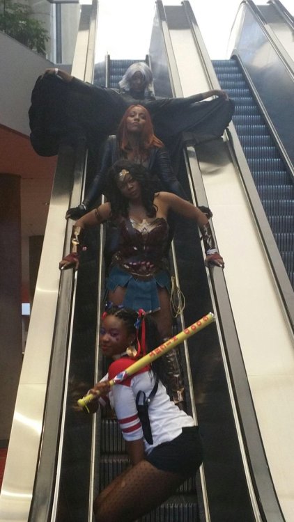 superheroesincolor: “How did we do for our very first cosplay?”   via  MusiqJunkie223   [Follow SuperheroesInColor faceb / instag / twitter / tumblr / pinterest]    