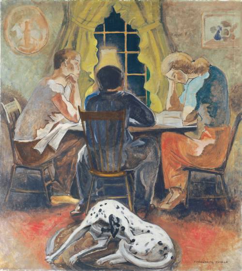 Country evening   -   Marguerite Thompson Zorach, 1941.American , 1887-1968oil on canvas,&
