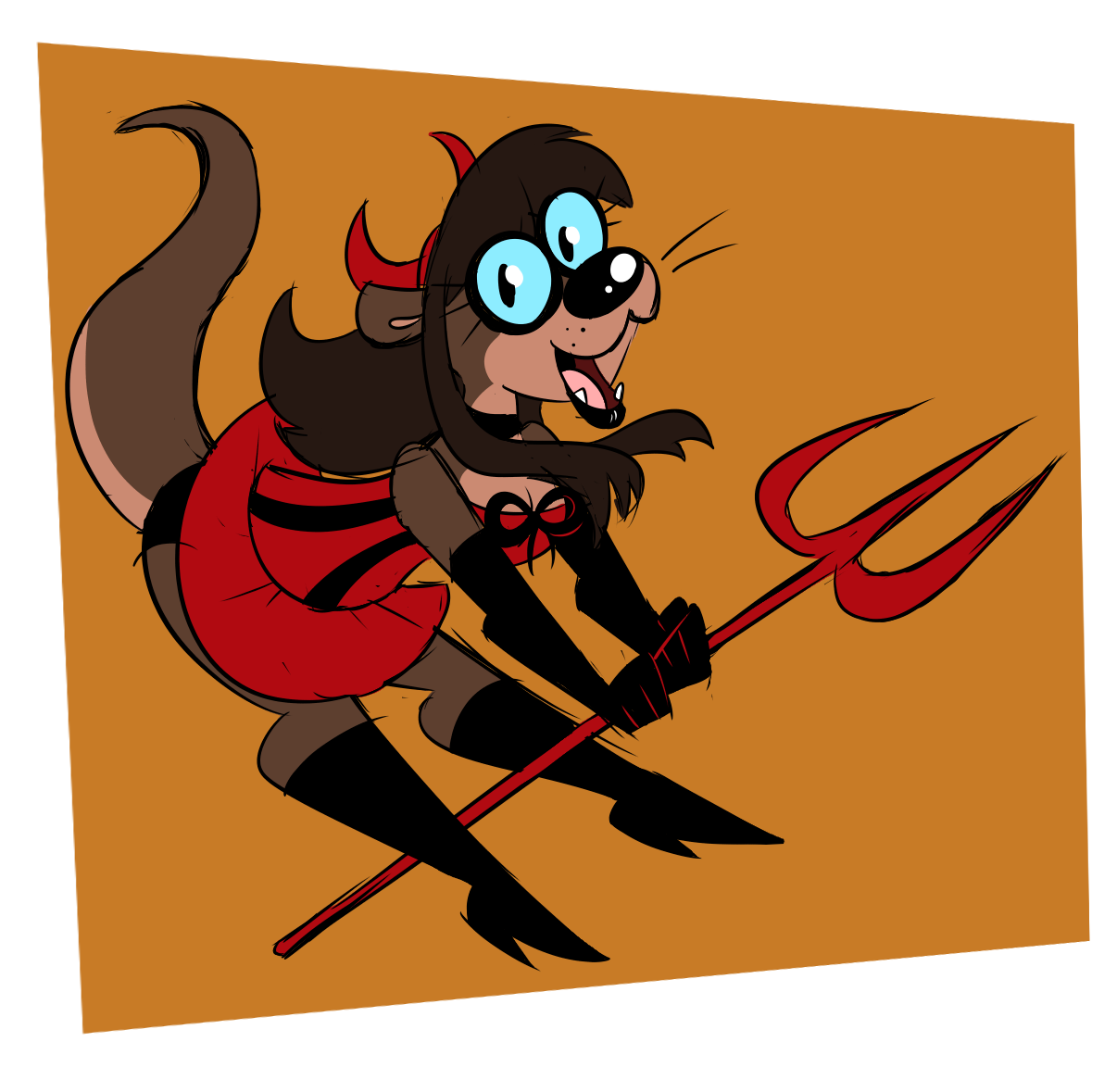 rusheloc:@blogshirtboy makes an incredibly cute and sexy Adversary of Man! Hey this