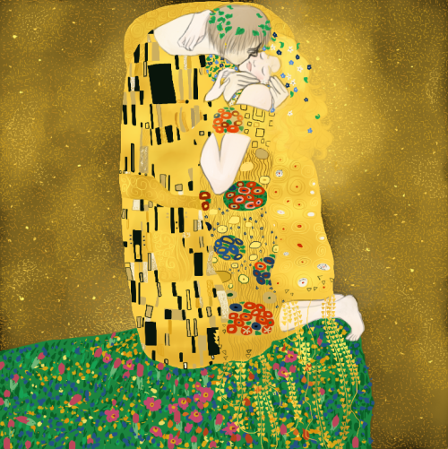 all right guys. here it is. the one you&rsquo;ve all been waiting for. The Kiss by Gustav Klimt 