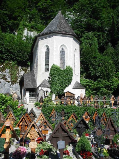 Charnel House Cemetery of Hallstatt, Austria