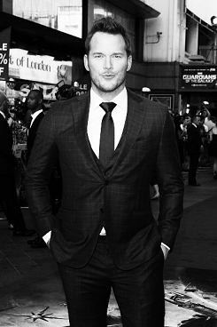lydiastilinski:  Chris Pratt @ the UK Premiere of ‘Guardians of the Galaxy’