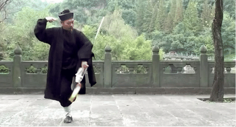gabuwingchun:  Wudang Taiji Jian by Grandmaster Zhong Yun Long