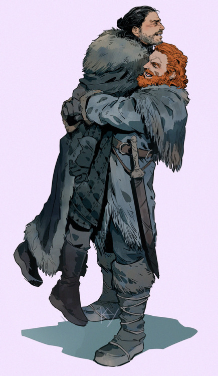 rebelflet: Warm art for sad story.