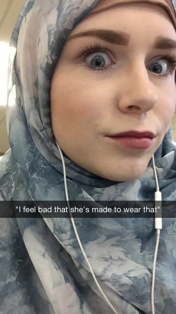 feministhijabi:  When people talk so loud about you that you can here them through