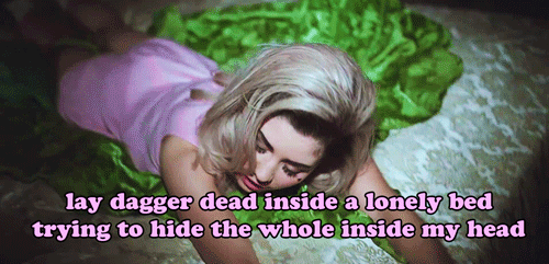 valleyofthetrolleydollies:  marilynmeth:  ♡ S L E E P  I S  N O T  M Y  F