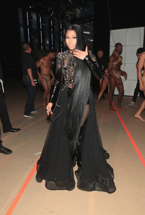 Nicki Minaj at the 2017 Billboard Music Awards at the T-Mobile Arena on May 21, 2017 in Las Vegas, N