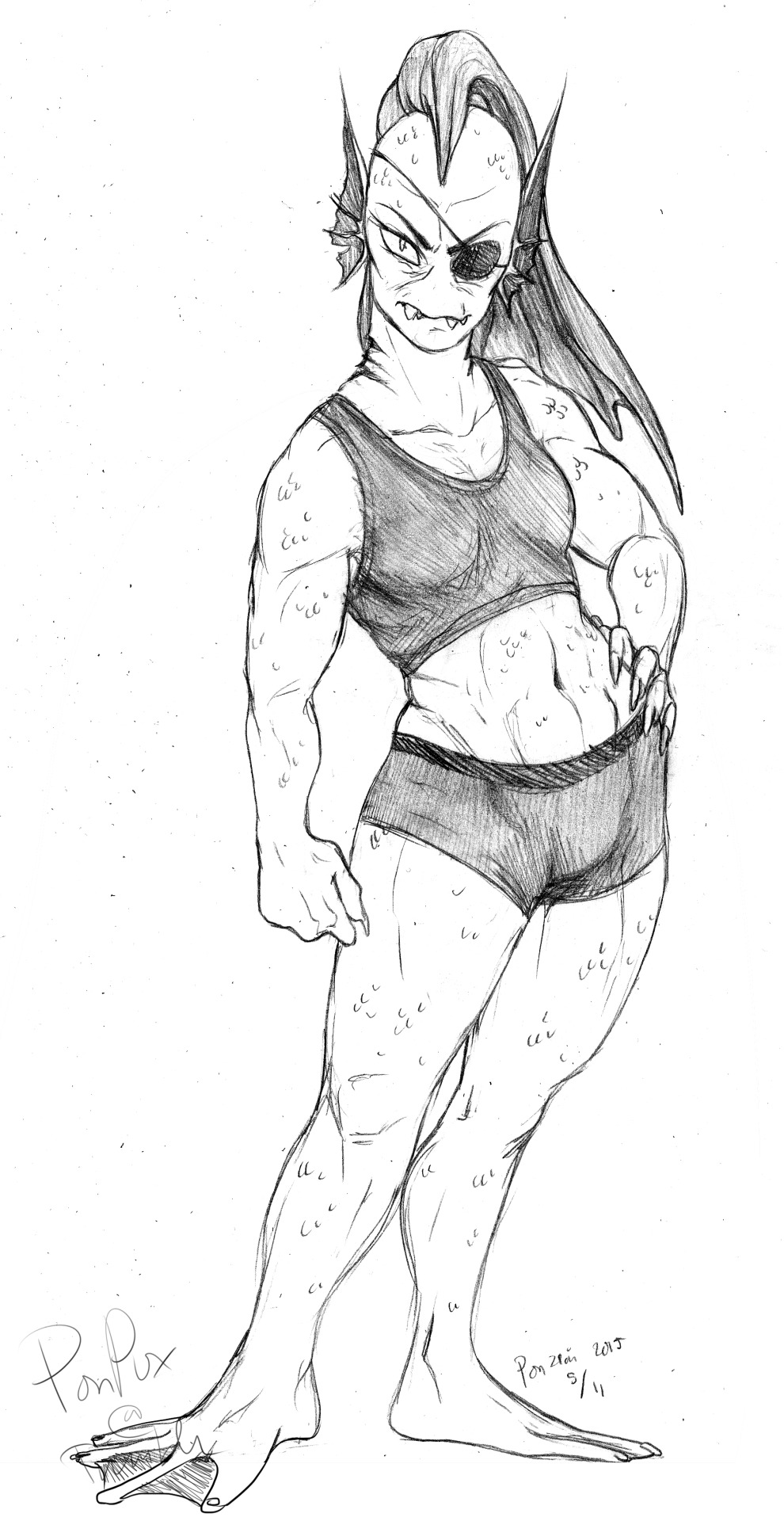ponpox:  More fish lady + some girlfriend sleepover action. I think Undyne has tried
