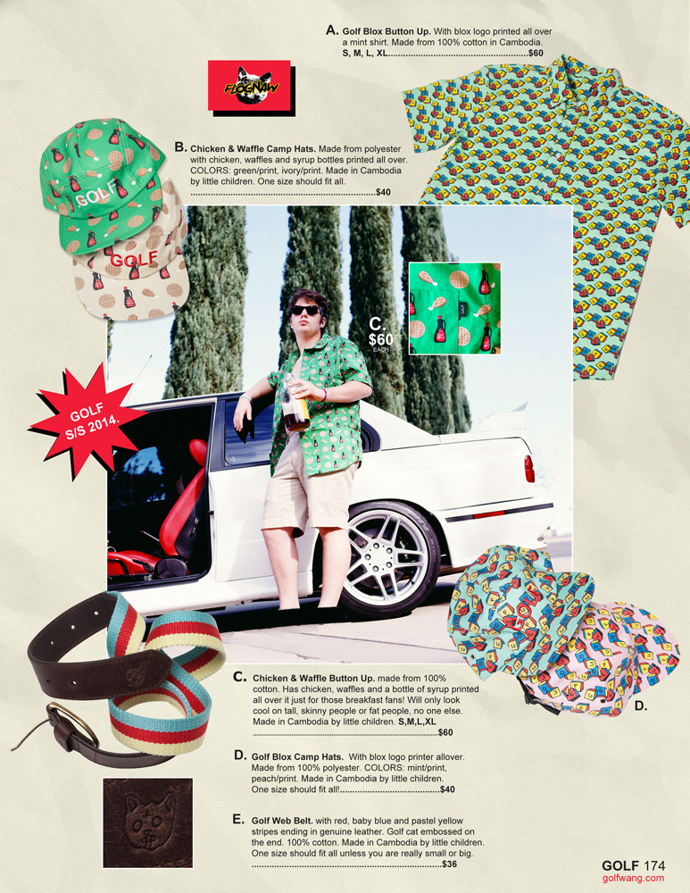 snuffed-0ut:  tyler-daily: GOLFWANG S/S 2014 / MARCH 8TH   Give me all of it  someone