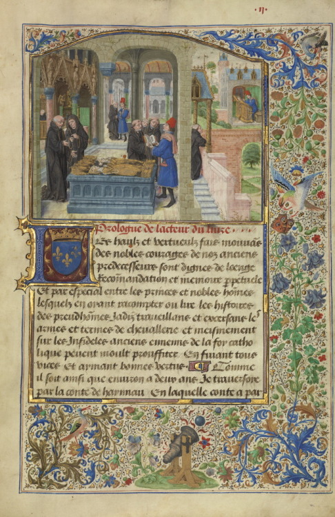 thegetty:Written in Middle French, the Romance of Gillion de Trazegnies tells the story of a knight 