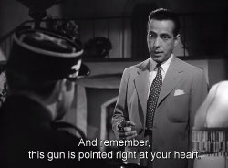 silkfilmbaby: Casablanca, dir. Michael Curtiz