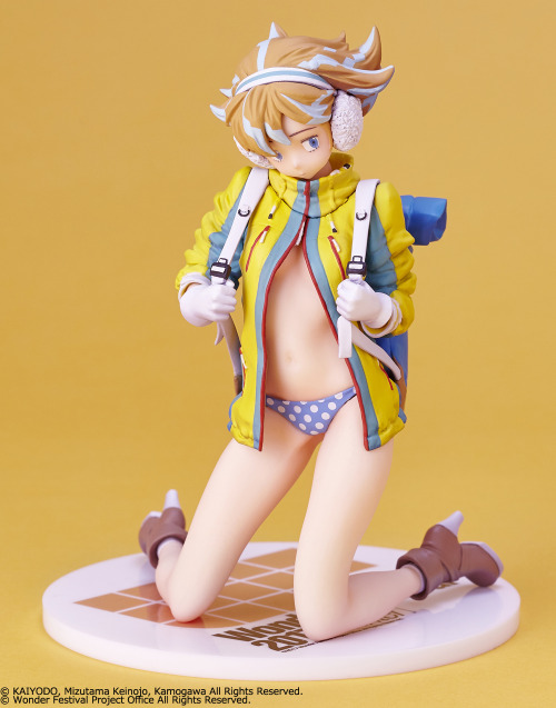 kamogawasodachi: Illustrated by Kamogawa. Sakurako Iwanaga,the figure model sculptor. http://kaiyodo.co.jp/wonda-chan/ 