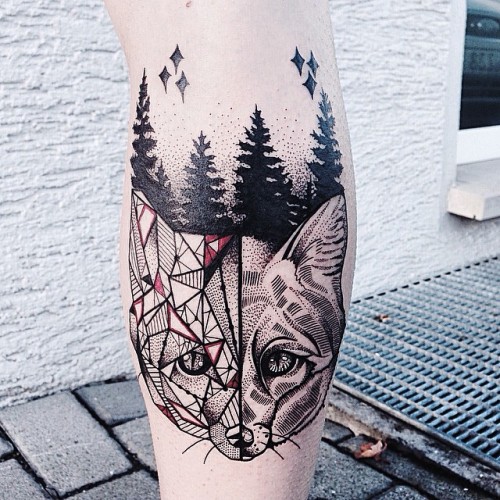 did-you-kno:  mymodernmet:  Meticulously Elegant Tattoos Created with Thousands of Intricate Dots  Yes, please. 