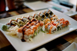 dietkiller:   	Sushi by Ashley Baxter   