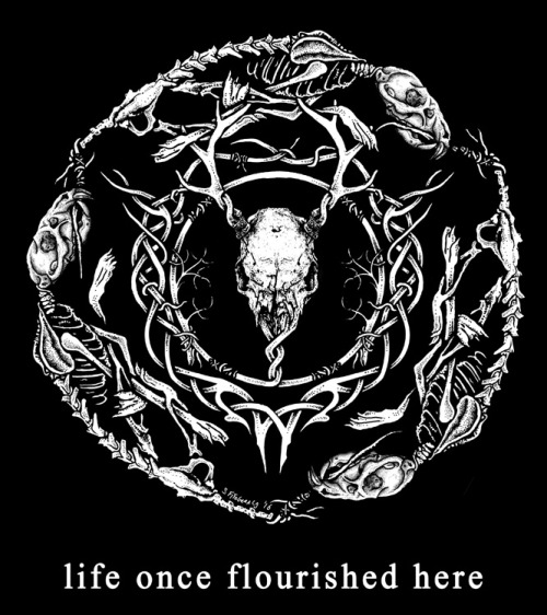 sfitzgerald-art:Logo for Life Once Flourished Here