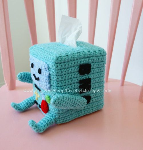adventuretimestuffz: BMO Crochet Tissue Box Cover