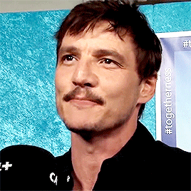 Pedro Pascal + Raising An Eyebrow