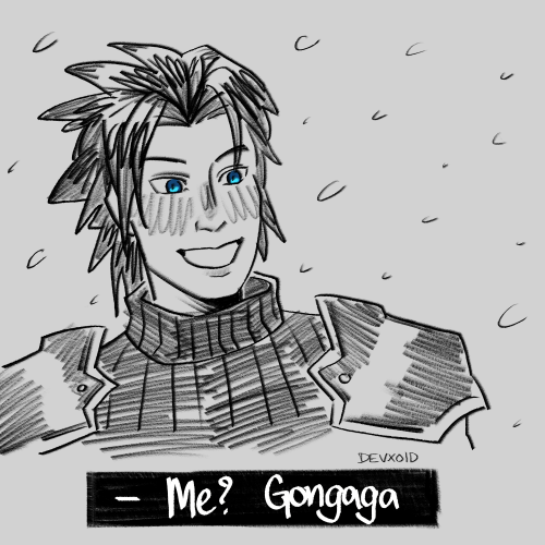 devxoid: ffvii sketchdump but its just zack and a bunch of sephiroths. ive been playing the original