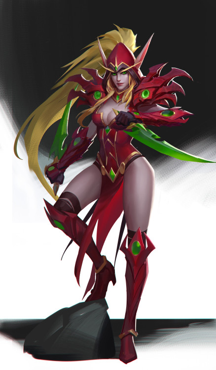 Valeera Sanguinar Jane &amp; Q https://www.artstation.com/artwork/oOnVmL