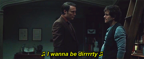 hellotailor:HELP. MUST WATCH THIS EP. WOW.NOW ALL I CAN THINK ABOUT IS A HANNIBAL/ROCKY HORROR CROSS