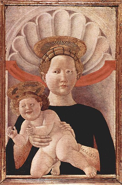 Virgin and Child by Paolo Uccello,c. 1445