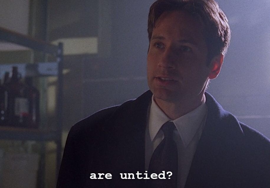 The signs as our favorite out-of-context x-files screen-caps.