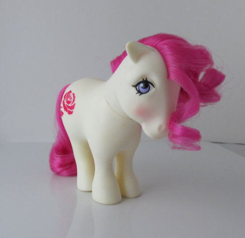 palaisdejouets:
“ My Little Pony G1 Birthflower June Rose Pony (via  SaturdayMorningM)
”