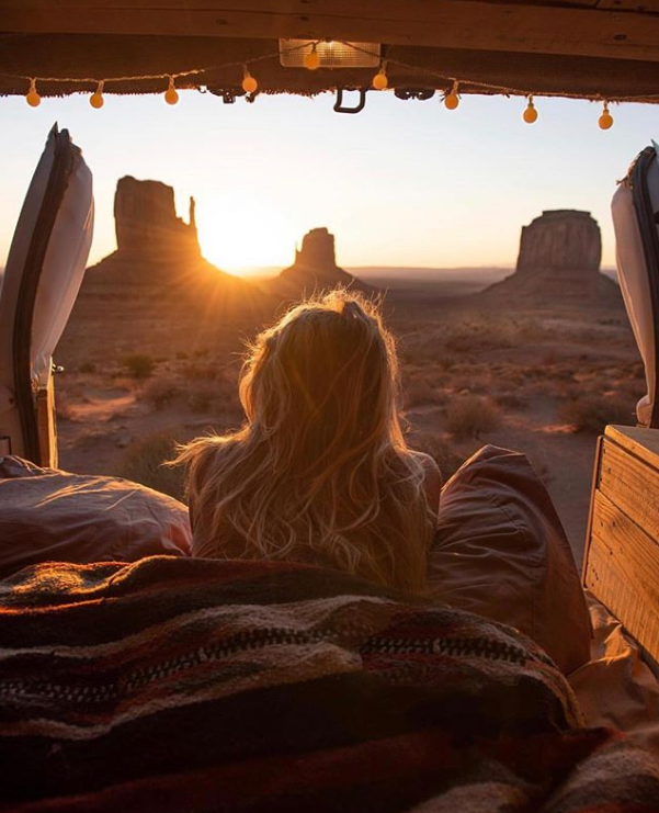 hollydazedd:“Sunrise from Monument Valley | Karin Keller”