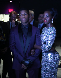 reylooo:  John Boyega &amp; Lupita Nyong'o looking fierce 