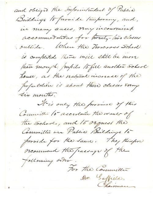 On this day in 1867, Boston’s Committee on Public Instruction proposed that Boston build a new schoo