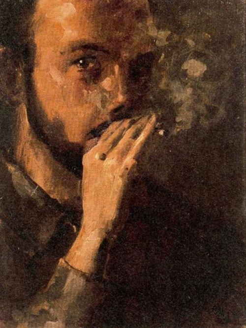 Ramón Gaya (Spanish, 1910-2005), Self-portrait, 1942. Oil on cardboard, 41 x 30.5 cm.