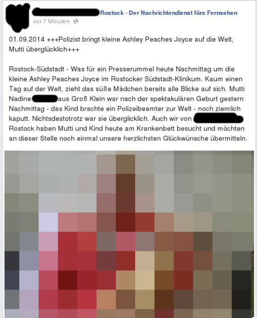 chantalismus: Dieses Kind wird definitiv niemals gehänselt werden.Ashley Peaches Joyce