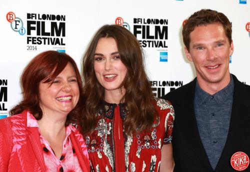 karin-woywod:2 of 2 - Hi-Res ! 2014 10 08 - 58th BFI London Film Festival - Photocall ’ The Imitatio