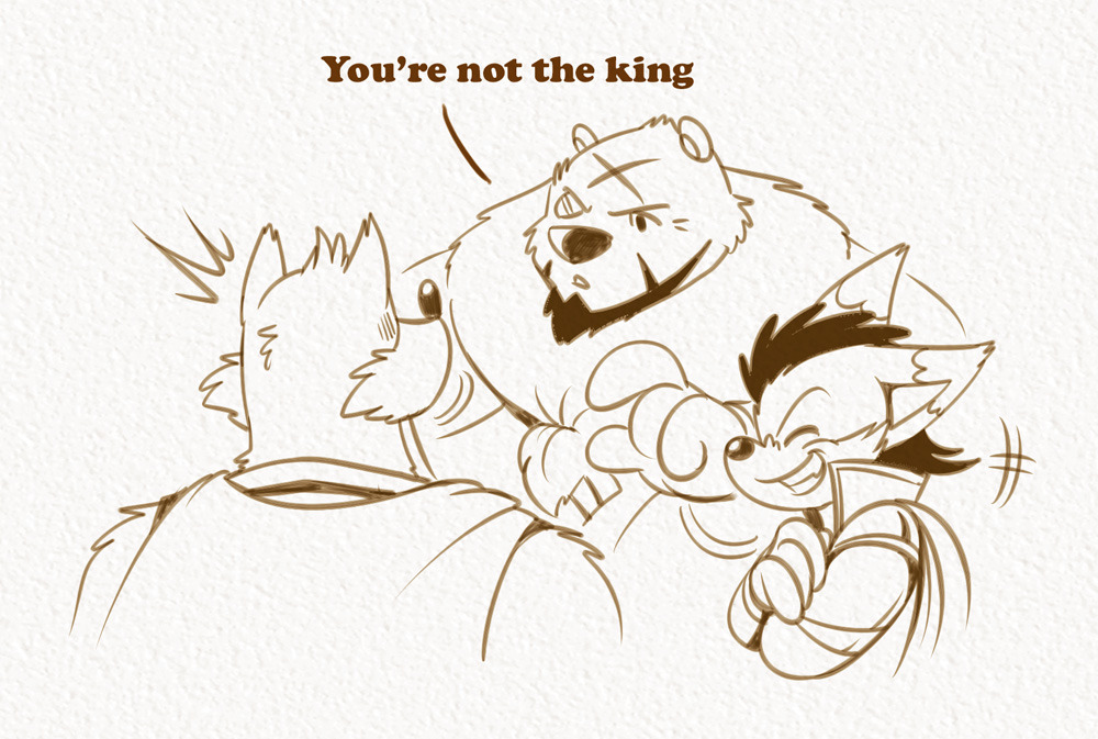 wufflecomic:  WUFFTHOR  I have to make this after watching Thor 2, so random XD 