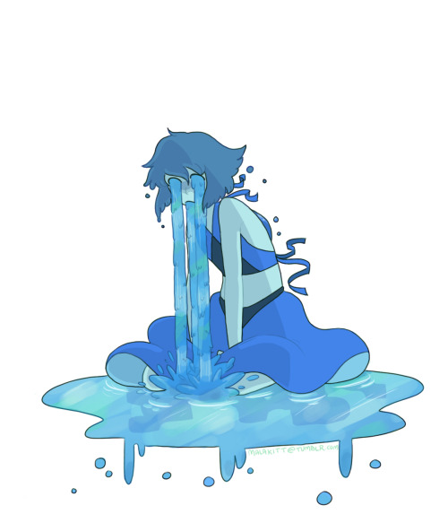 underwaterdoodles:  my water wife finally came back